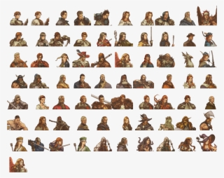 Let Us Cling Together - Tactics Ogre Character Portraits