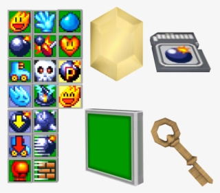 Download Zip Archive - Super Bomberman R Items