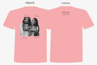Camiseta Fifth Harmony New Album Rosa - Active Shirt
