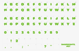 Font Bomberman Preview - Arcane Font