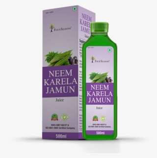 Neem Karela Jamun Juice - Grape