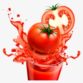 Tomato Juice - Sliced Tomato Design