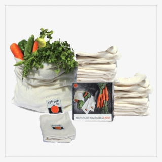 Set Of - Vegetables Bag For Fridge