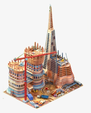 Babylonhotelcomplex Construction - Scale Model