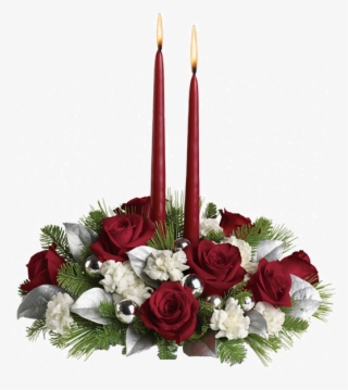 Candel - Flower Arrangements Christmas Ideas