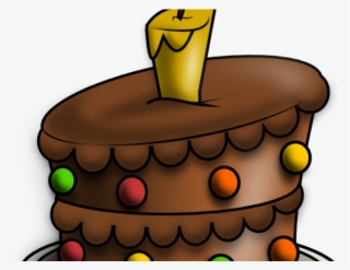 Drawn Cake Colored - Drawing A Birthday Cake With Colour