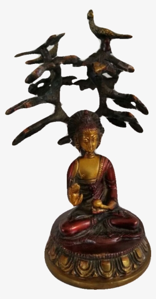 Budha Under Bodhi Tree - Statue