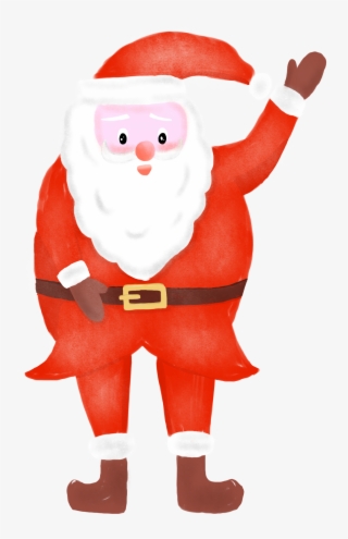 Cartoon Simple Christmas Santa Png And Psd - Christmas Day