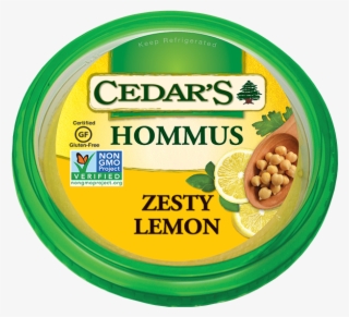 Cedar Hommus Zesty Lemon - Cedars Hummus
