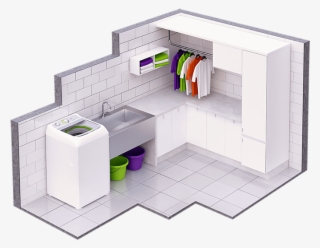 Lavanderia-mobile - Bathroom