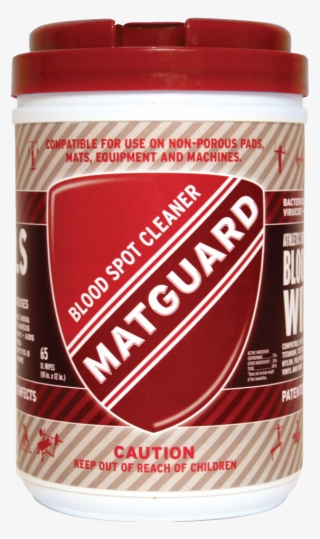 Matguard® Blood Xl Wipes For Sports Equipment & Surfaces - Matguard