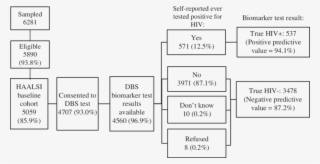 Haalsi Baseline Survey Responses To Dried Bloodspot - Diagram