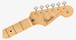 0176502873 Gtr Hdstckfrt 001 Nr - Fender Stratocaster Fiesta Red