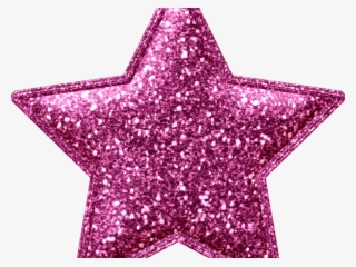 Sparkles Clipart Little Star - Pink Glitter Star Png