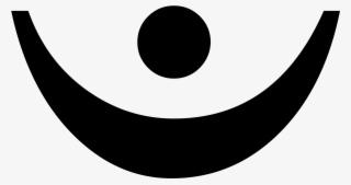 Open - Crescent Moon With Dot