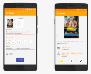 Get Notified When Your Friends Visit Your Ganapati - Iphone