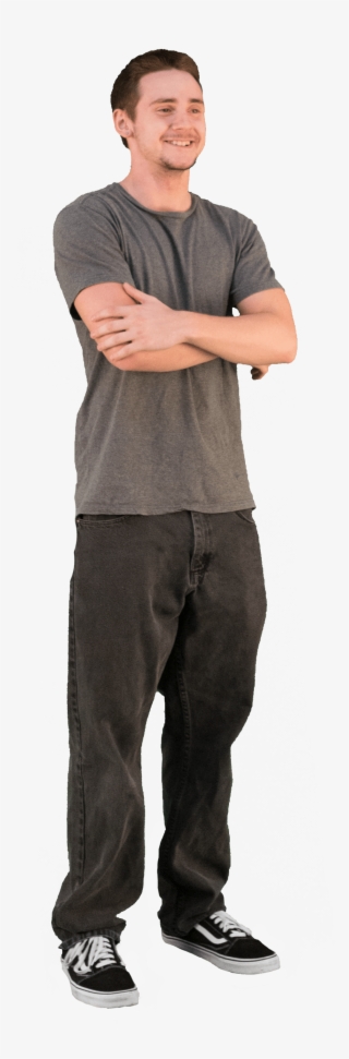 2d Cut Out People Casual V 6 Cadrender Store - Standing People Png