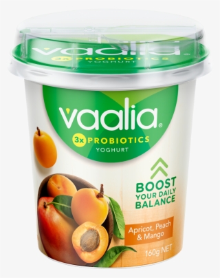 Vaalia Low Fat Apricot, Mango, Peach 160g - Vaalia Low Fat French Vanilla 900g