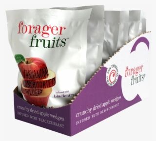 Freeze Dried Apple Wedges Infused With Blackcurrant - Apple