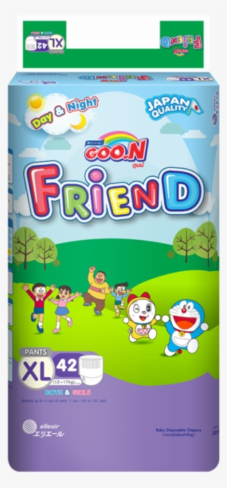 N Friends Pants Diaper (m58, L48, Xl42 - Tã Quần Goon Friend Xl