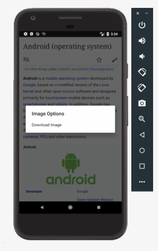 We've Now Added A Context Menu Which Lets The User - Webview Download