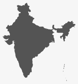 भारत - India Map Vector