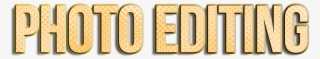 Photo Editing - Beige