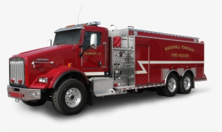 Water Tanker Fire Truck