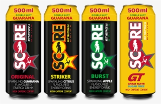 Score Energy Drink Flavours