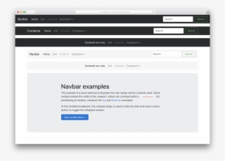 Bootstrap 4 Navbars - Bootstrap 4 Navbar Templates