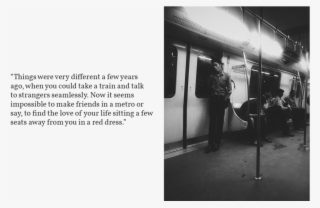 Train Black And White - Monochrome