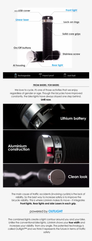 Cold And Snow No Problem - Lumma Bike Light