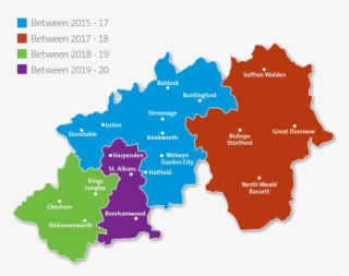 For An Indication Of When Your Property Is Due To Be - Map