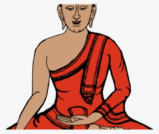 Zen Clipart Budha - Transparent Buddhism Clip Art