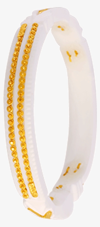 Chandra Jewellers 22k Yellow Gold Sankha Bangle - Gold Churi Jewellery