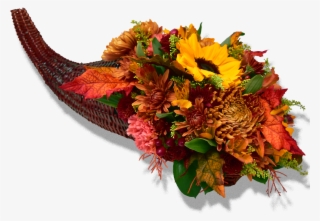 Family Gathering Floral Cornucopia - Bouquet