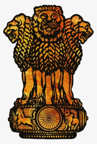Emblem Of India - Ashok Stambh Logo Hd