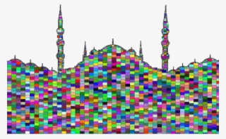 Mosque With Minarets Mosaic - Mosque