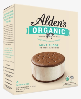 Aldens Sandwich Box 3d Mint-fudge - Chocolate