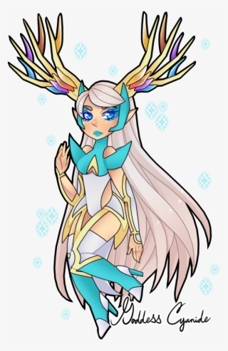 The Shiny Event Xerneas Is So Beautiful I Had To Gijinka - Xerneas Gijinka