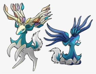 Png - Shiny Xerneas Fanart