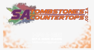 Sa Tombstones/countertops Logo Business Card Gimp - Graphic Design