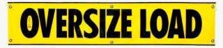 Ms Carita Oversize Load Reflective Banner Avr104 1 - Wide Load Signs