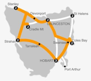 12 Night Stanley Loop Tasmania Holiday Packages Deal - Risdon Cove Tasmania Map