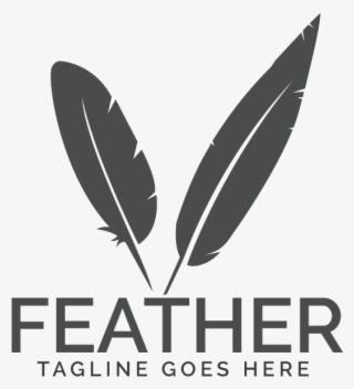 Feather Elegant Logo - Graphic Design