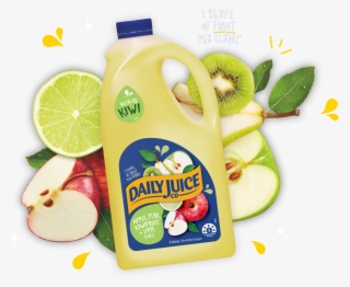 ^as Part Of A Balanced Intake, 125ml Of Fruit Juice - Daily Juice Kiwi