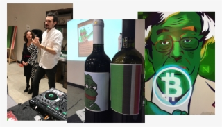And Rare Pepes Displayed Both On A Projector As A Well - イルミナティ カード 仮想 通貨