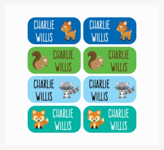 Clothing Tag Labels - Cartoon