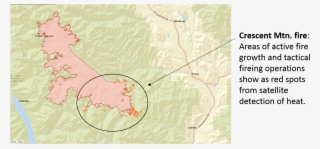 Close Up Look At Crescent Mtn - Atlas
