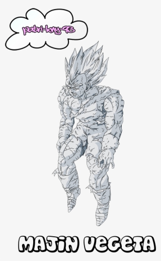 Majin Vegeta Ashes - Goku